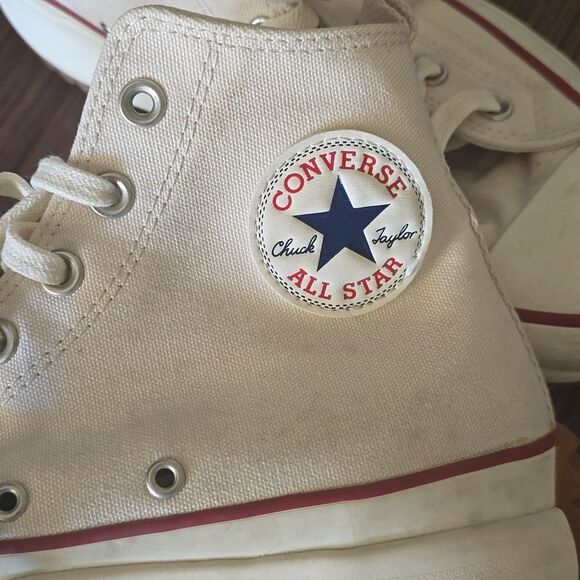 Converse Run Star Hike Platform Canvas Parchment  size 10 men's 11.5 Women - Picture 3 of 11